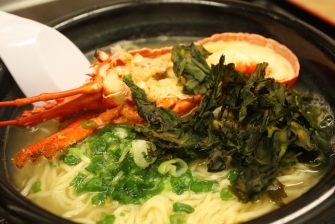 舟戸の番屋　伊勢海老ラーメン