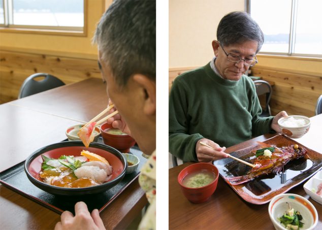 金目亭　湯種と入郎氏