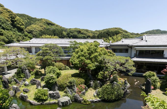 花月亭　日本庭園2