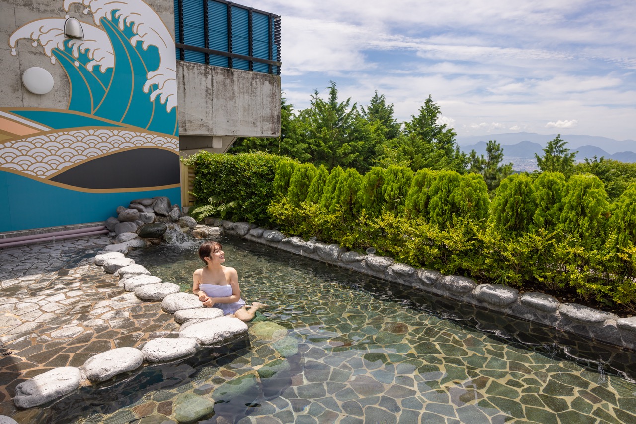 女湯の露天風呂