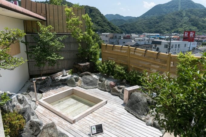 石のや 檜露天風呂