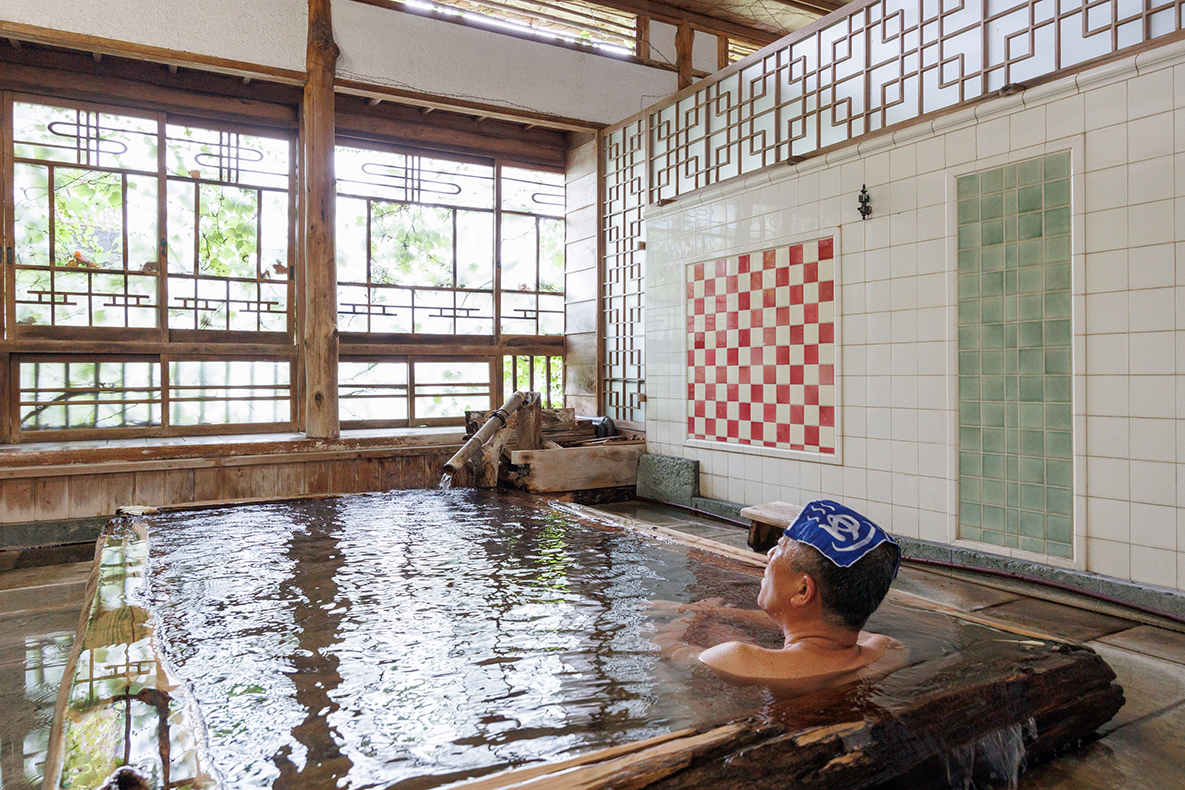 いつまでも浸かっていたくなる名湯