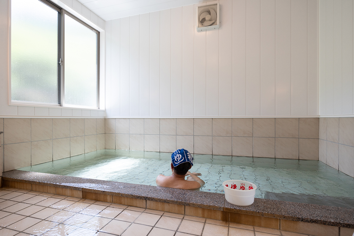 温泉を堪能する湯種
