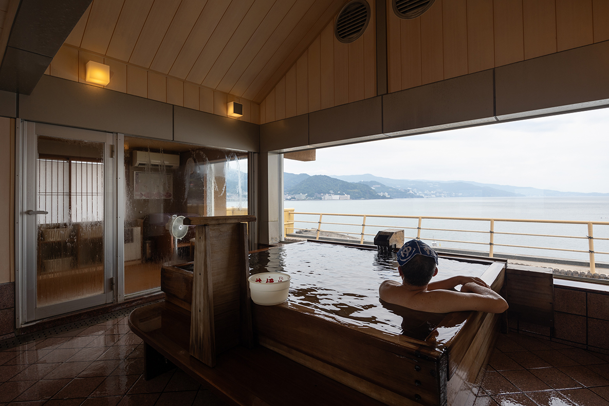 絶景を堪能する湯種