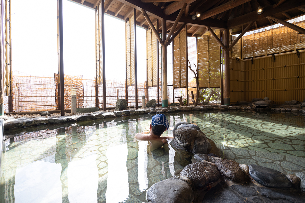「波音」で癒される湯種